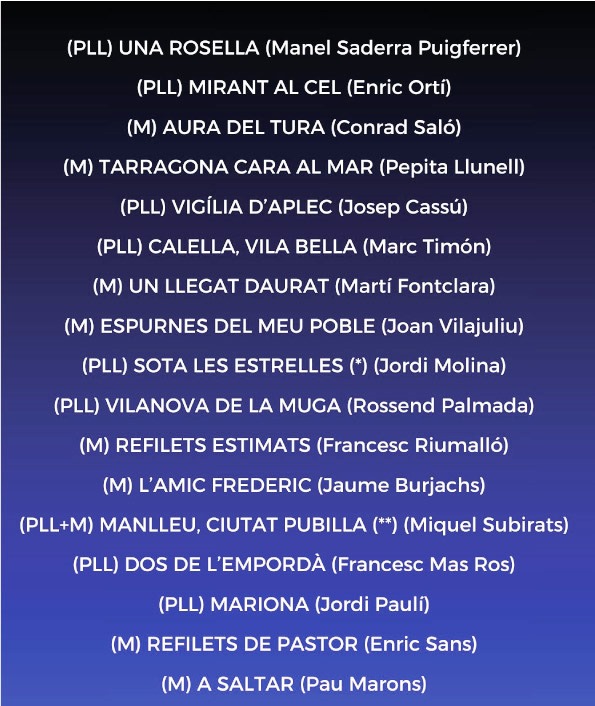 80 Aplec Sardanes a Manlleu - programa