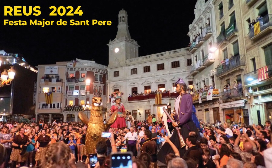 En Reus, la Fiesta Mayor de Sant Pere