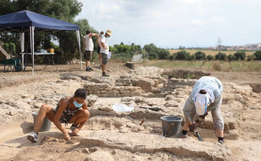 La villa romana “Mas dels Frares” en Constantí