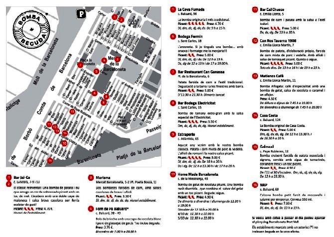 La Bomba del "Barceloneta Tast"-participants
