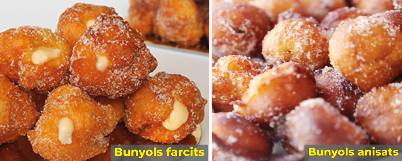 Bunyols de Quaresma o Bunyols de Vent