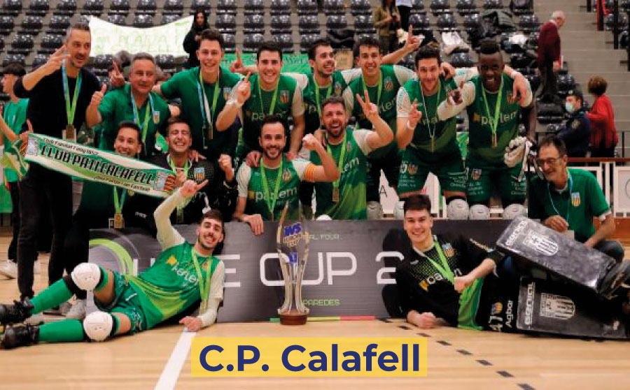 CP Calafell, campió del World Skate Europe Cup 2022