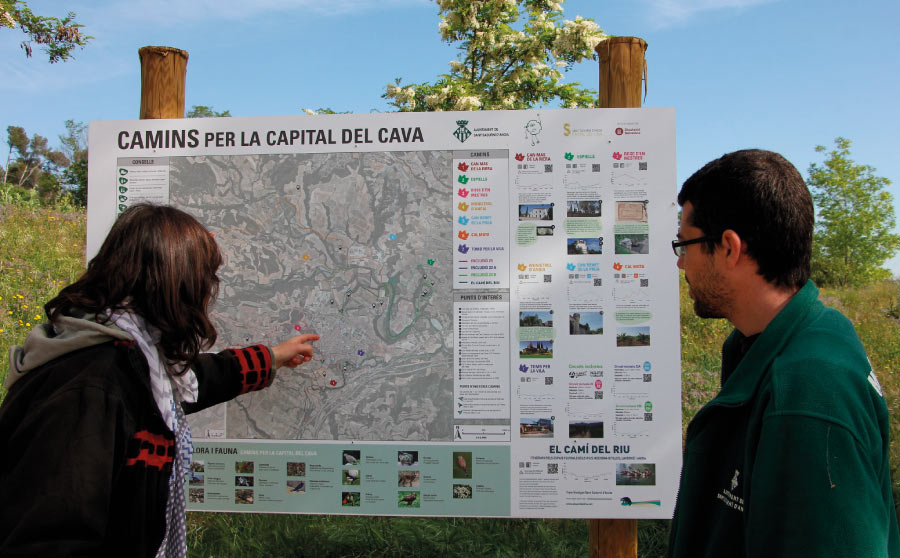 Caminos por la capital del cava