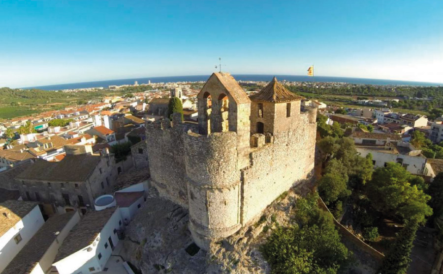 El Castillo fortificado de Calafell