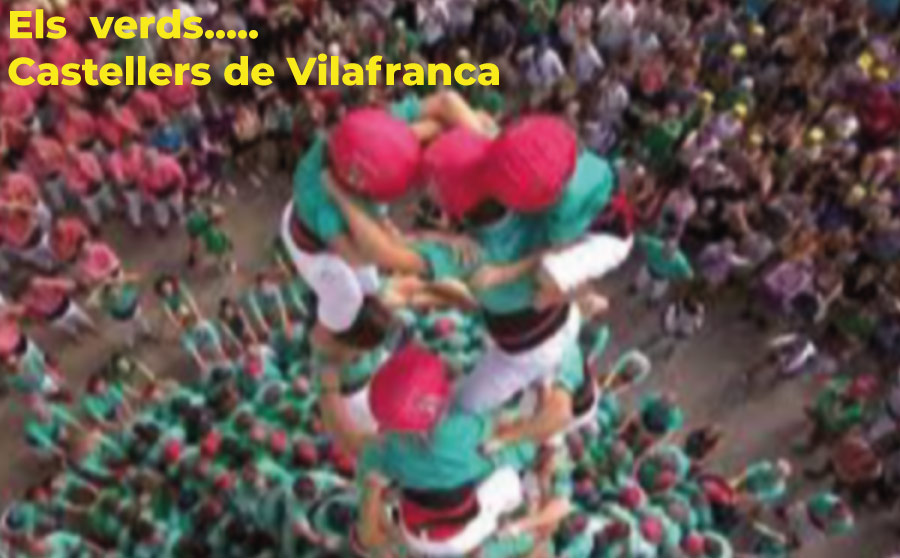 Castellers de Vilafranca ganan el XXIX Concurs de Castells