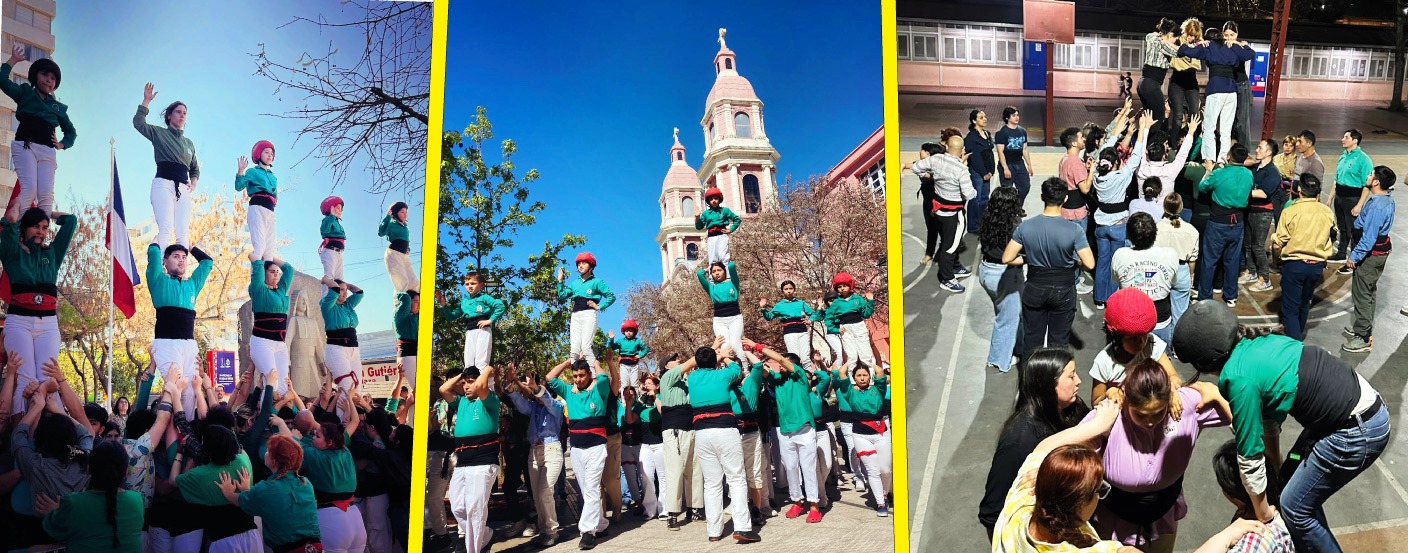 Castellers de Lo Prado els castellers de Xile