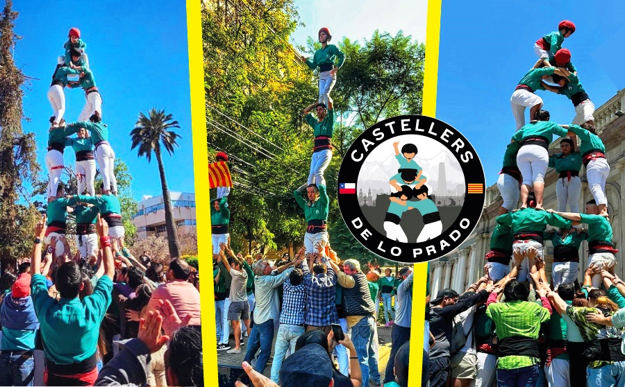 Castellers de Lo Prado: “els castells a Xile”