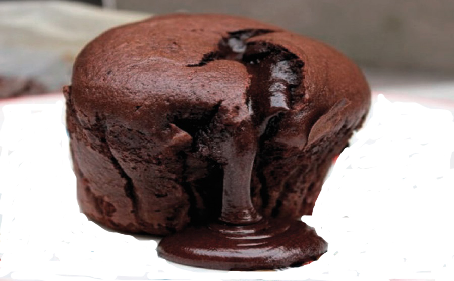 Coulant, el volcán de chocolate