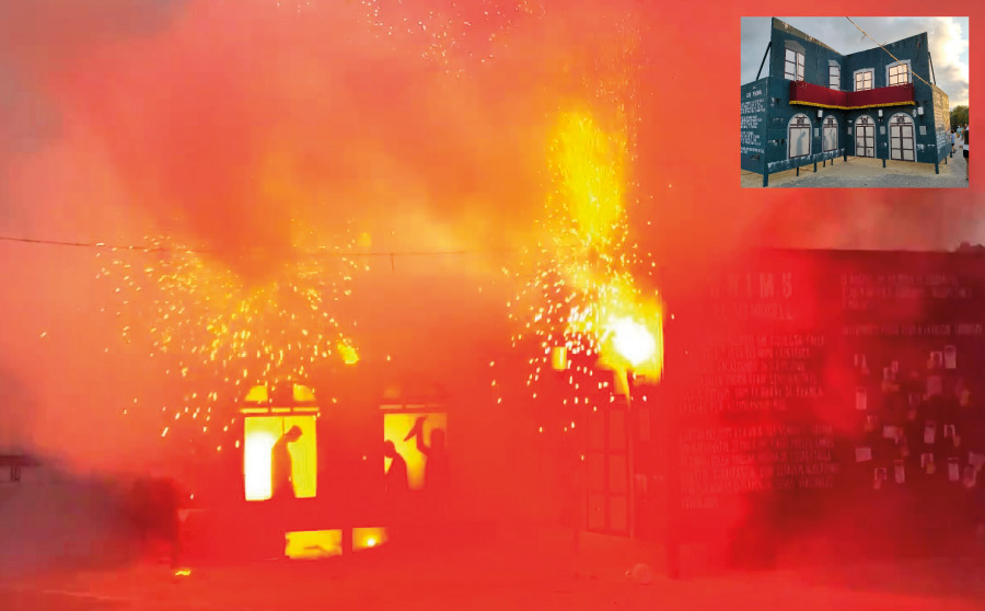 Ha quemado el Ayuntamiento del Vendrell