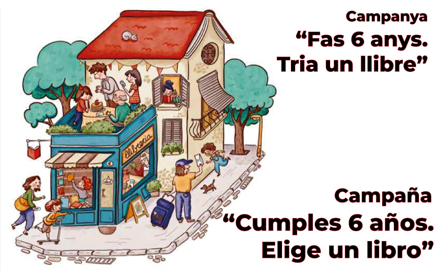 Fas 6 anys “Tria un llibre” cerró con 34.920 niños