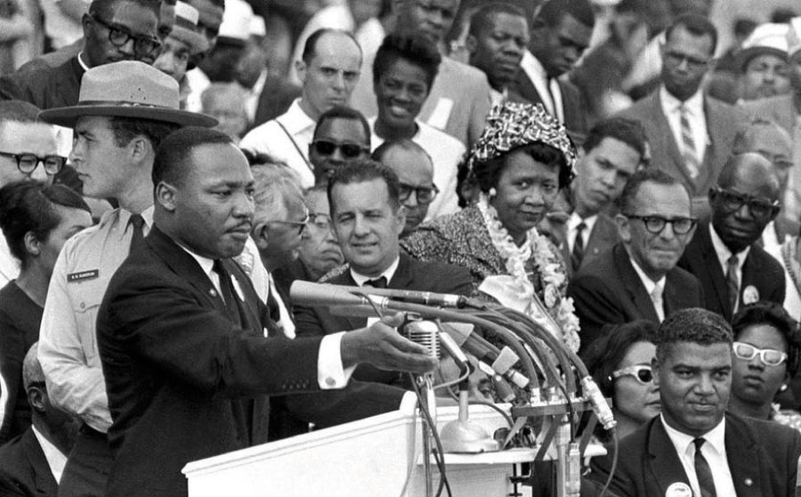 Martin Luther King Jr. activista pro-derechos humanos