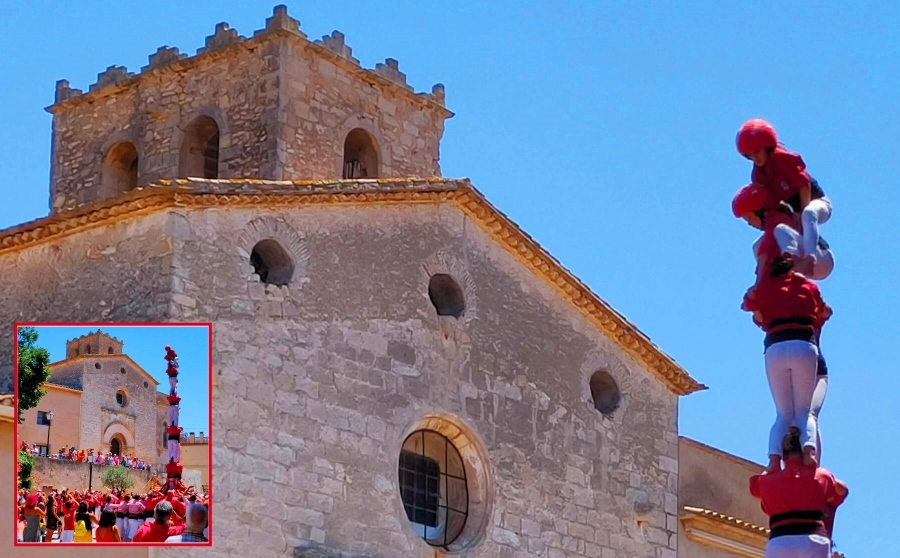 Fiesta Castellera en Banyeres del Penedès