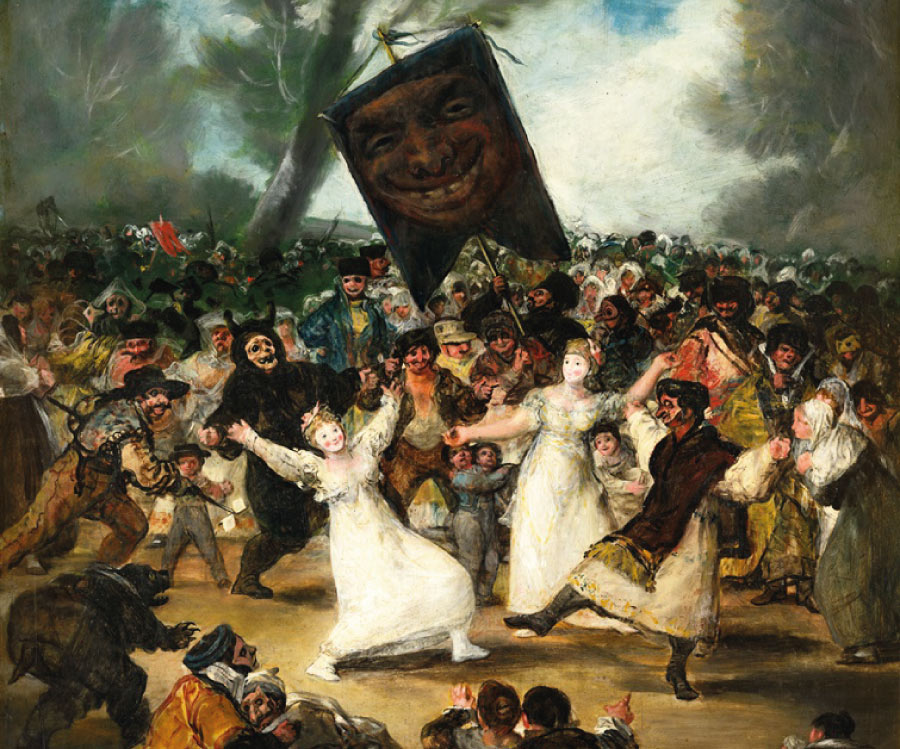 Dimecres de Cendra, tradicional enterrament de la sardina - Goya