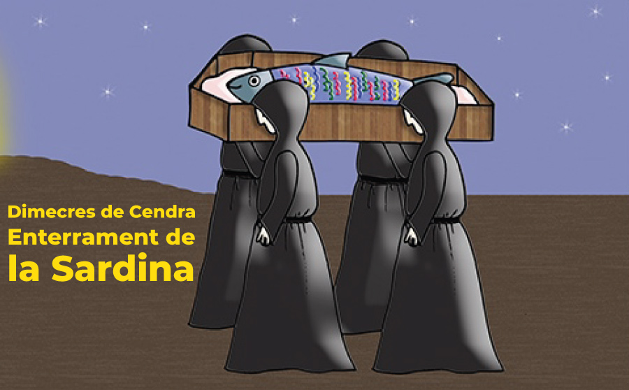 Dimecres de Cendra i la tradicional sardina