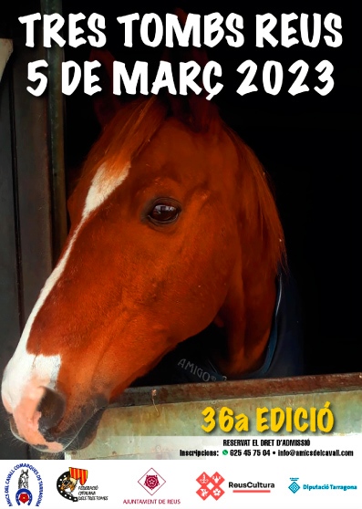 Cartell 2023 dels Tres Tombs a Reus