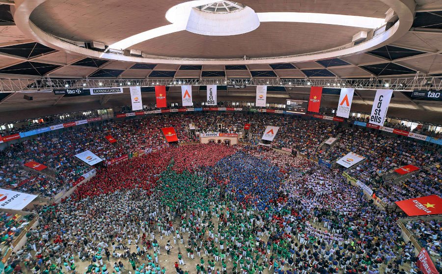 Los castells, protagonistas del año