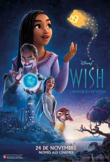 Estrena "Wish el poder dels desitjos" cartell