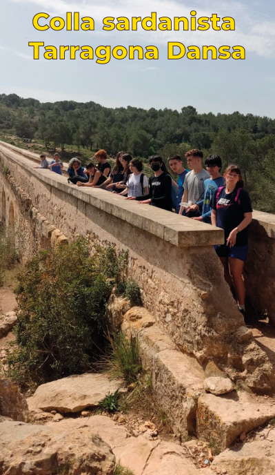 Excursió al Parc Ecohistoric Pont del Diable de la colla Tarragona Dansa