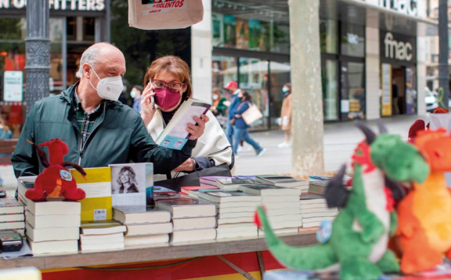 Gran Èxit del Llibre per Sant Jordi a Catalunya