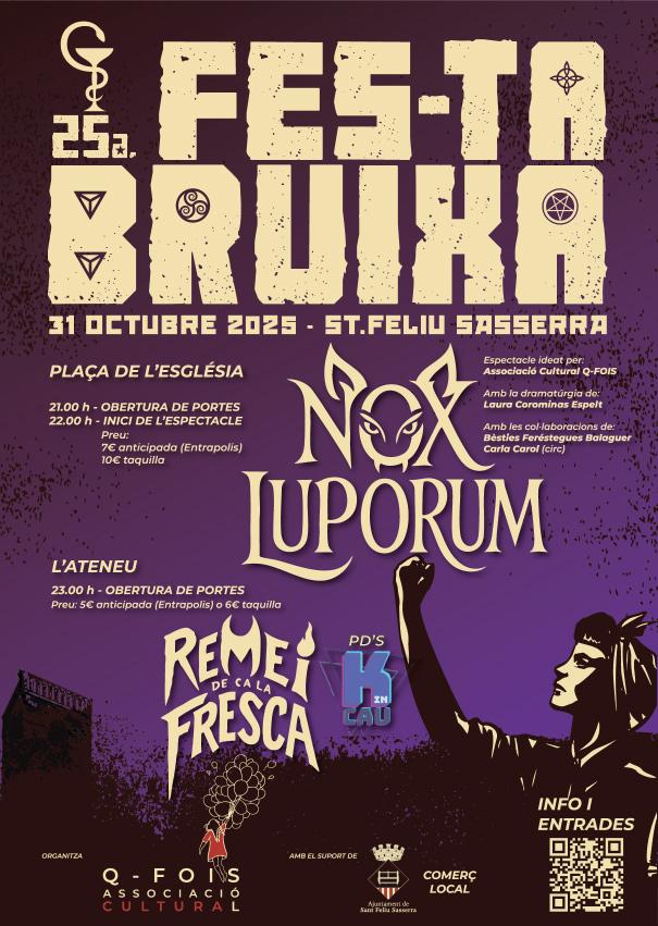 Fes-ta Bruixa i Fira de Bruixes a Sant Feliu Sasserra