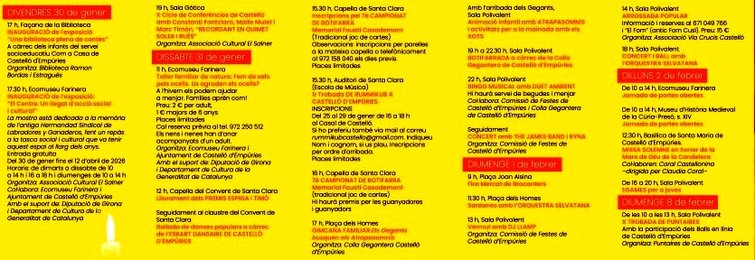 Festa de la Candelera de Castello d'Empuries