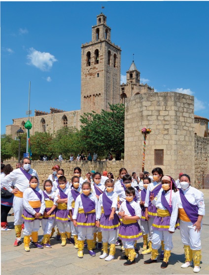 Ball de Figuetaires a la Festa Major de Sant Cugat