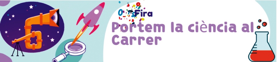 Fira Portem Ciencia al carrer cartell