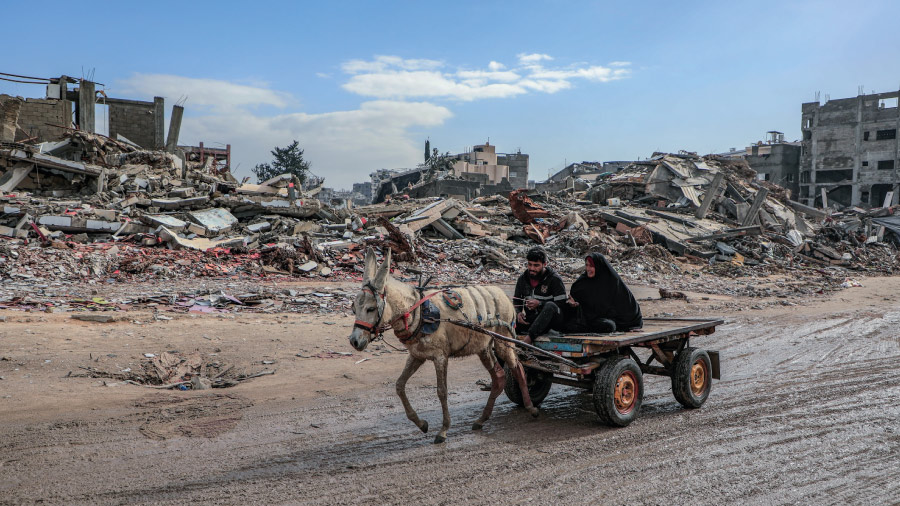 Gaza, Palestina punt d'atencio humanitaria