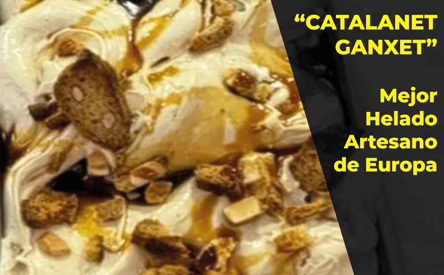 El helado artesano “Catalanet Ganxet” el mejor de Europa