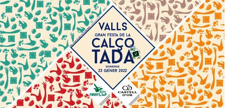 Gran Festa calcotada Valls 2022 - Cartell