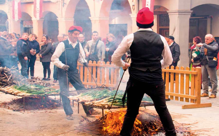 Gran Festa calcotada Valls 2022 calcotada