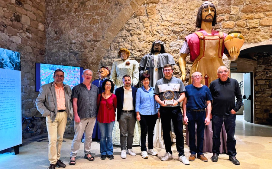 Guardó per la Coordinadora de Colles Castelleres de Catalunya