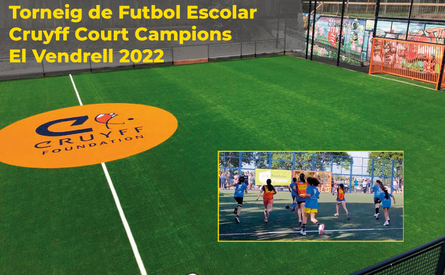 IX Torneig de Futbol Escolar Cruyff Court Campions