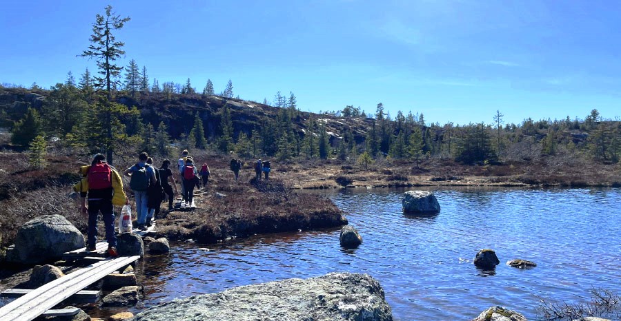 Intercanvi forestal entre joves de Catalunya i Noruega