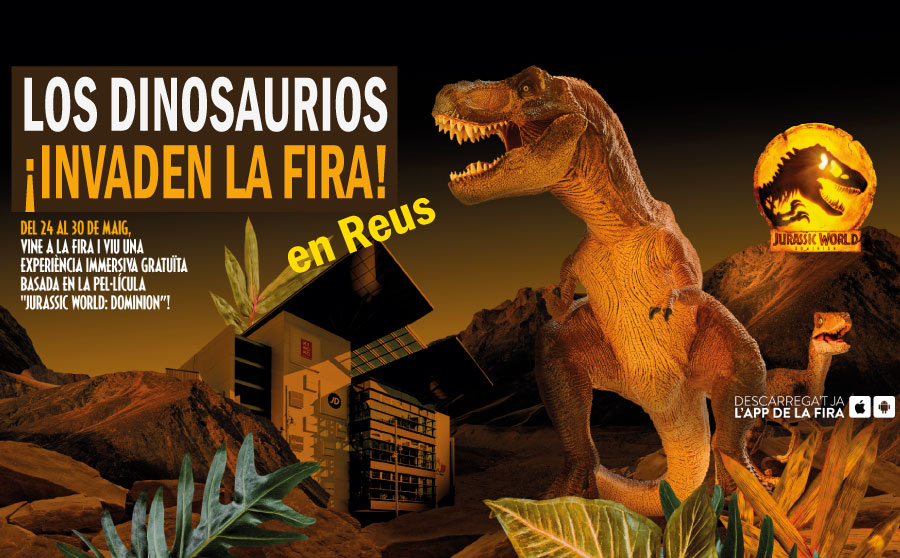 Jurassic World aterriza en Reus