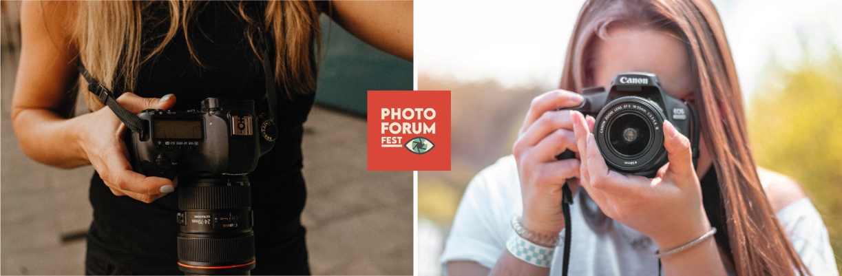 La dona fotografa en Photo Forum Fest 2025