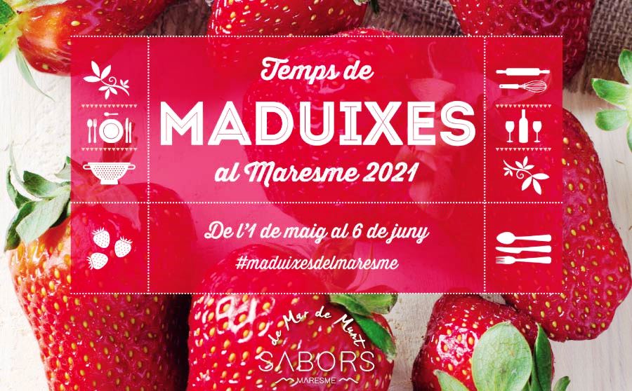 Tiempo de Fresas en el  Maresme