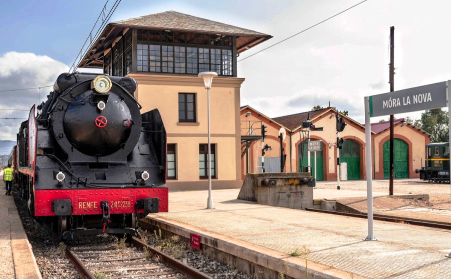 Museo del Ferrocarril en Móra la Nova