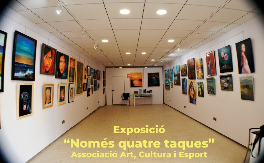 “Només quatre taques” l’art de la pintura