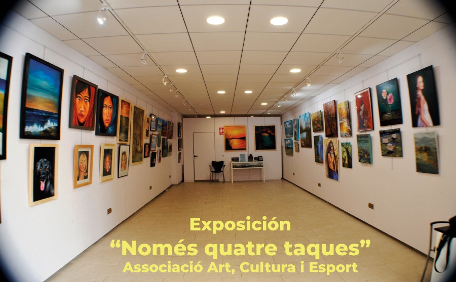 “Només quatre taques” el arte de la pintura