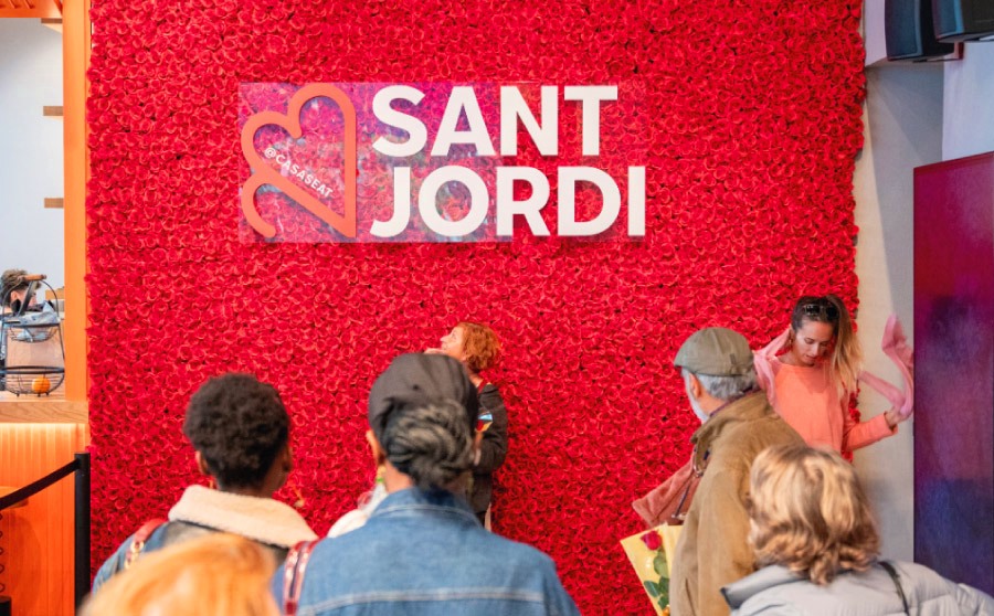 “Dónde el Arte Florece” Sant Jordi entra en Casa Seat