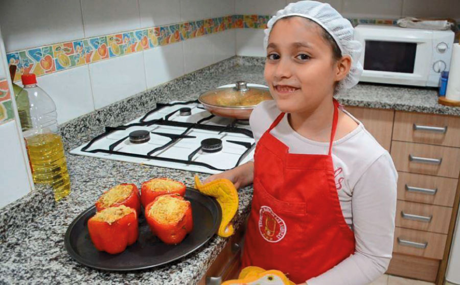 Pebrots farcits al forn de MiniKuiners