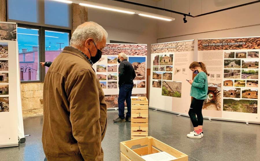 La Pedra seca, exposició a La Bisbal del Penedès