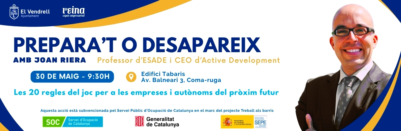 Preparat o desapareix........, es el futur