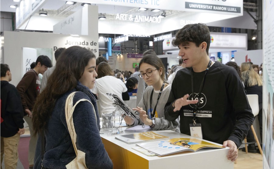 Saló de l'Ensenyament i el  futur acadèmic