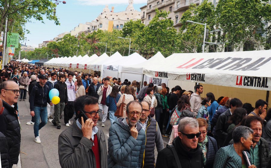 Sant Jordi 2024: 1.980,000 llibres venuts