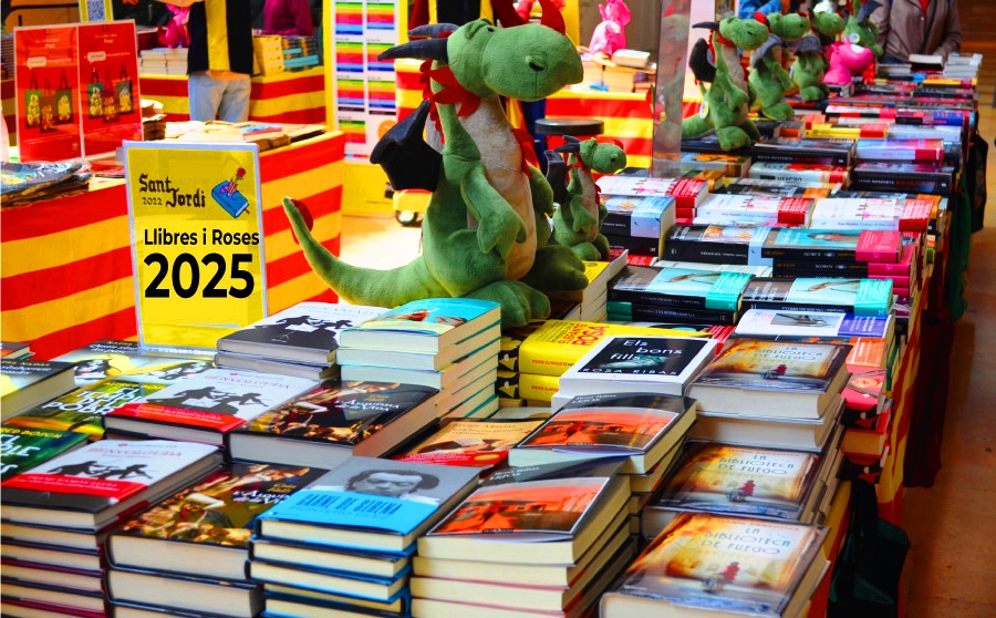 Sant Jordi: un 23 de abril con más libros y rosas