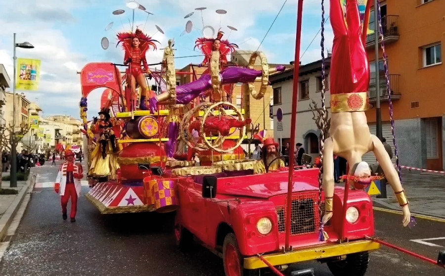 Santa Cristina d'Aro i el Carnaval 