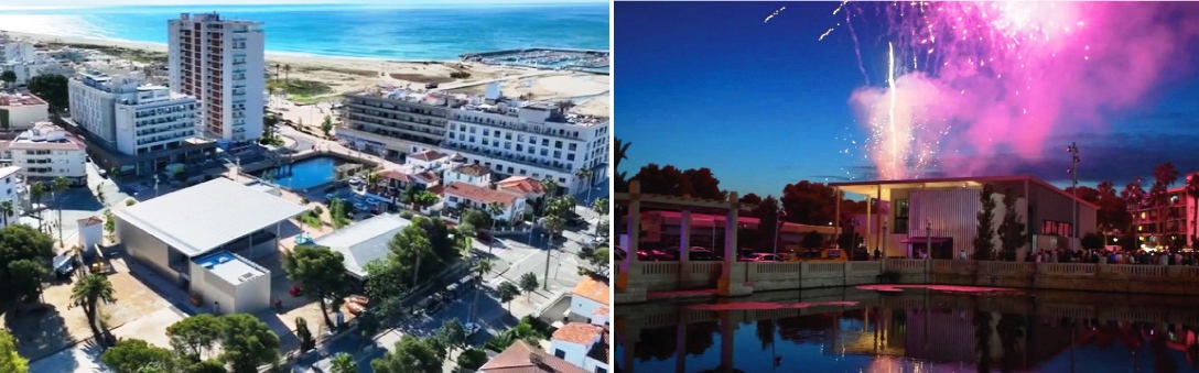 Tabaris a Coma-ruga al litoral de la Costa Daurada per Museu, Fires i Congressos