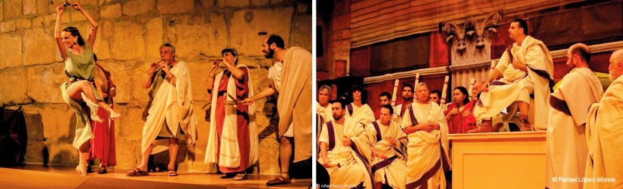 Festival Tarraco Viva- escenario para la vida romana